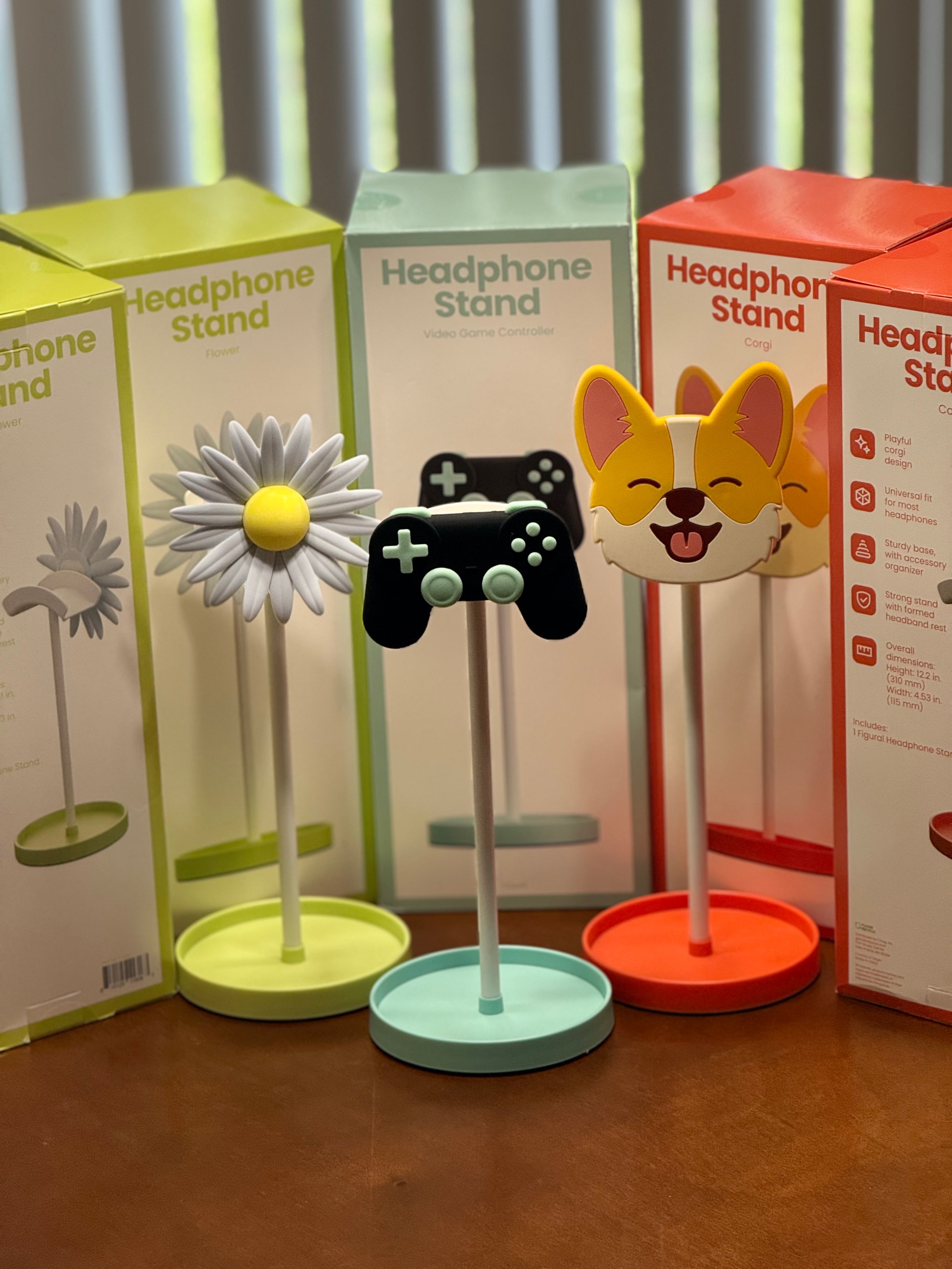 Figural Headphone Stand Holder