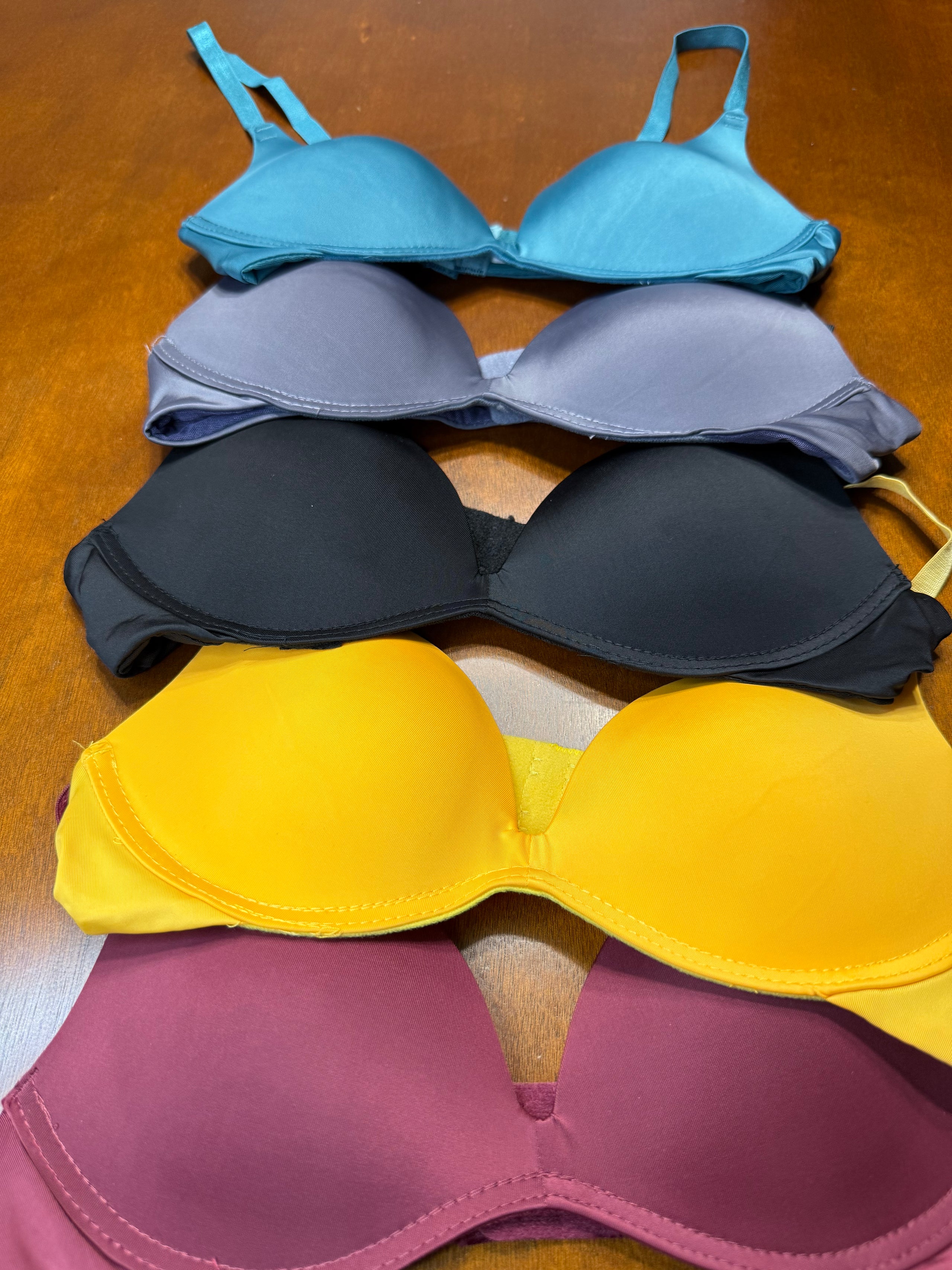 No wire push-up bras for women