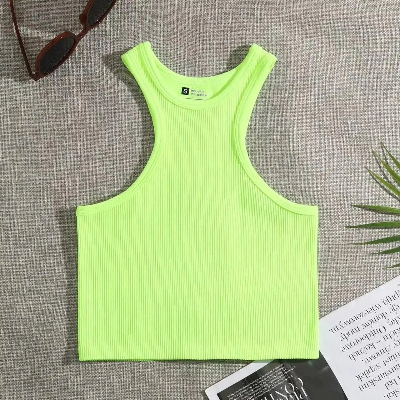 2024 Women Yoga Vest Great Elasticity Gym Sports Crop Tops Fitness Workout Shirts Streetwear Tank Tops Women Clothes