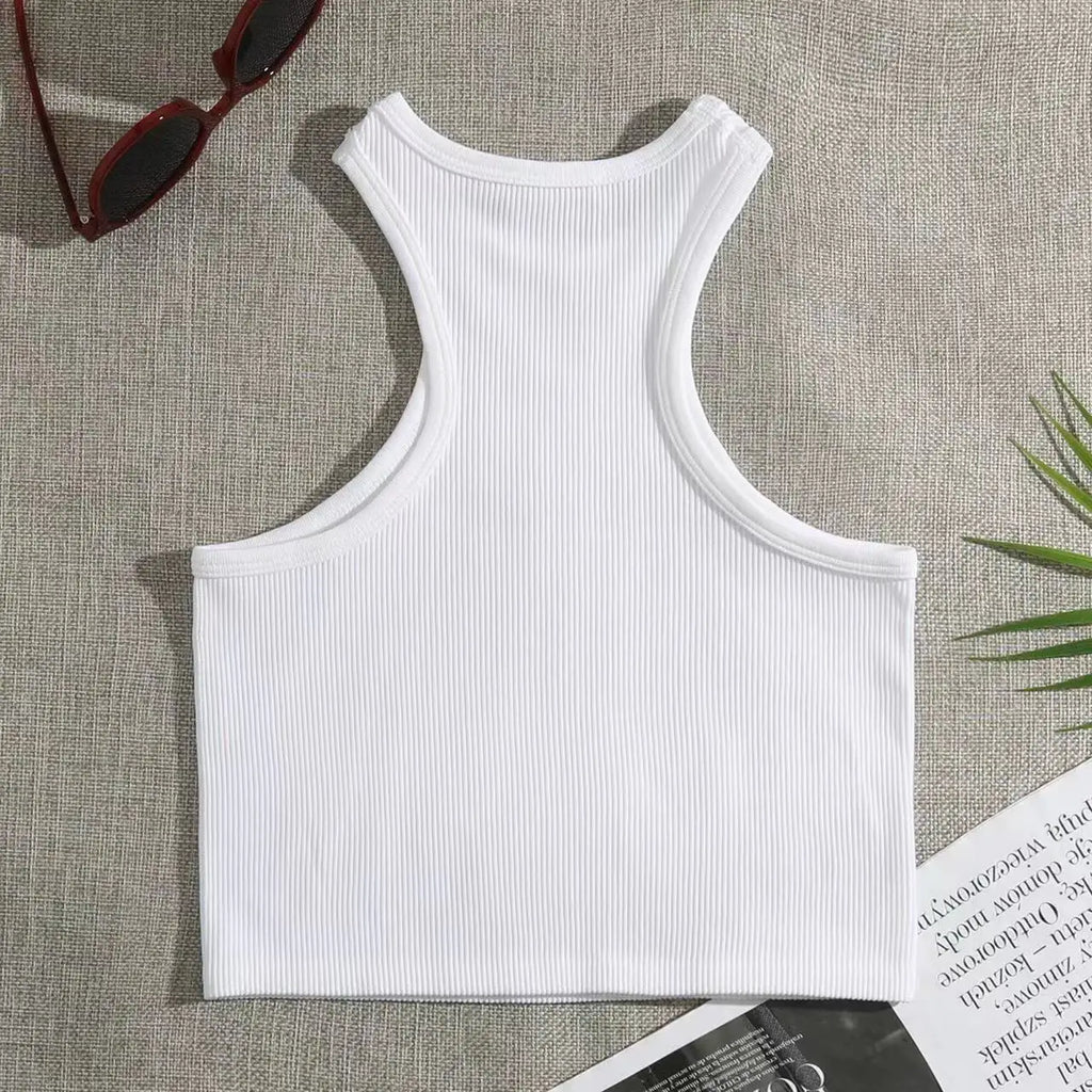 2024 Women Yoga Vest Great Elasticity Gym Sports Crop Tops Fitness Workout Shirts Streetwear Tank Tops Women Clothes