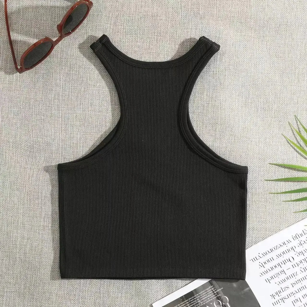 2024 Women Yoga Vest Great Elasticity Gym Sports Crop Tops Fitness Workout Shirts Streetwear Tank Tops Women Clothes