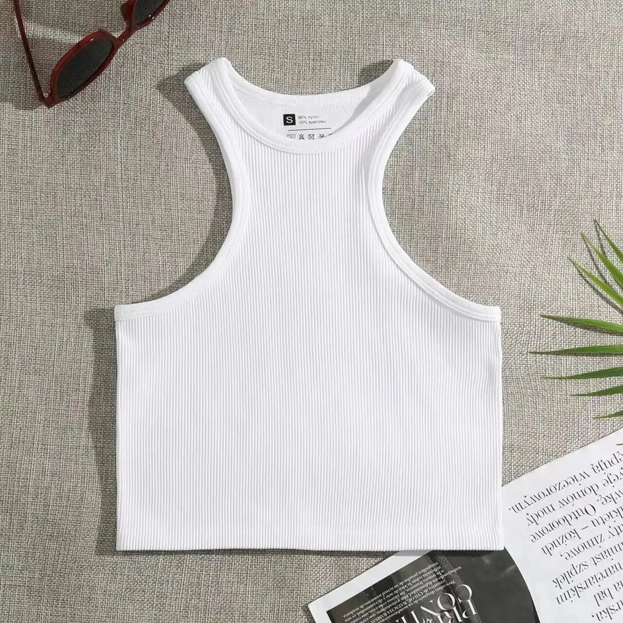 2024 Women Yoga Vest Great Elasticity Gym Sports Crop Tops Fitness Workout Shirts Streetwear Tank Tops Women Clothes
