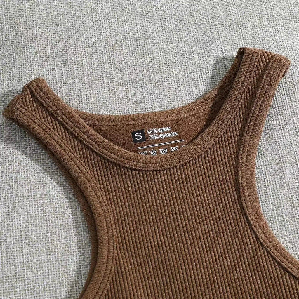2024 Women Yoga Vest Great Elasticity Gym Sports Crop Tops Fitness Workout Shirts Streetwear Tank Tops Women Clothes